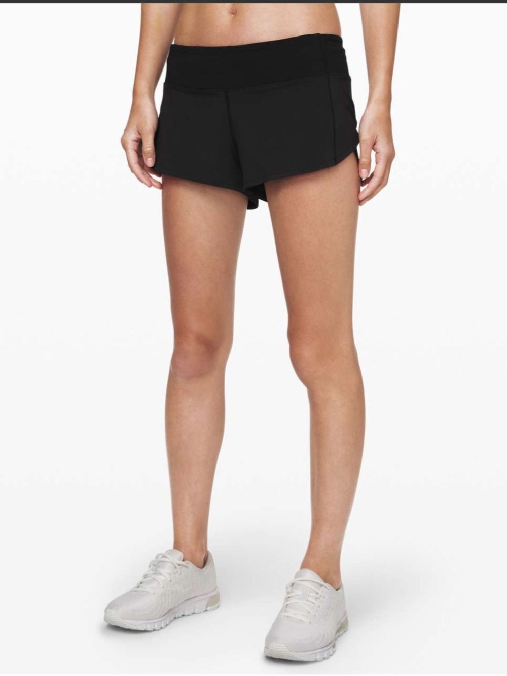 Lululemon Speed Up Low-Rise Lined Short 2.5in Black Women’s Size 10